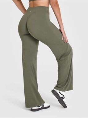 Oner Active Softmotion Straight Leg Pants With White Logo